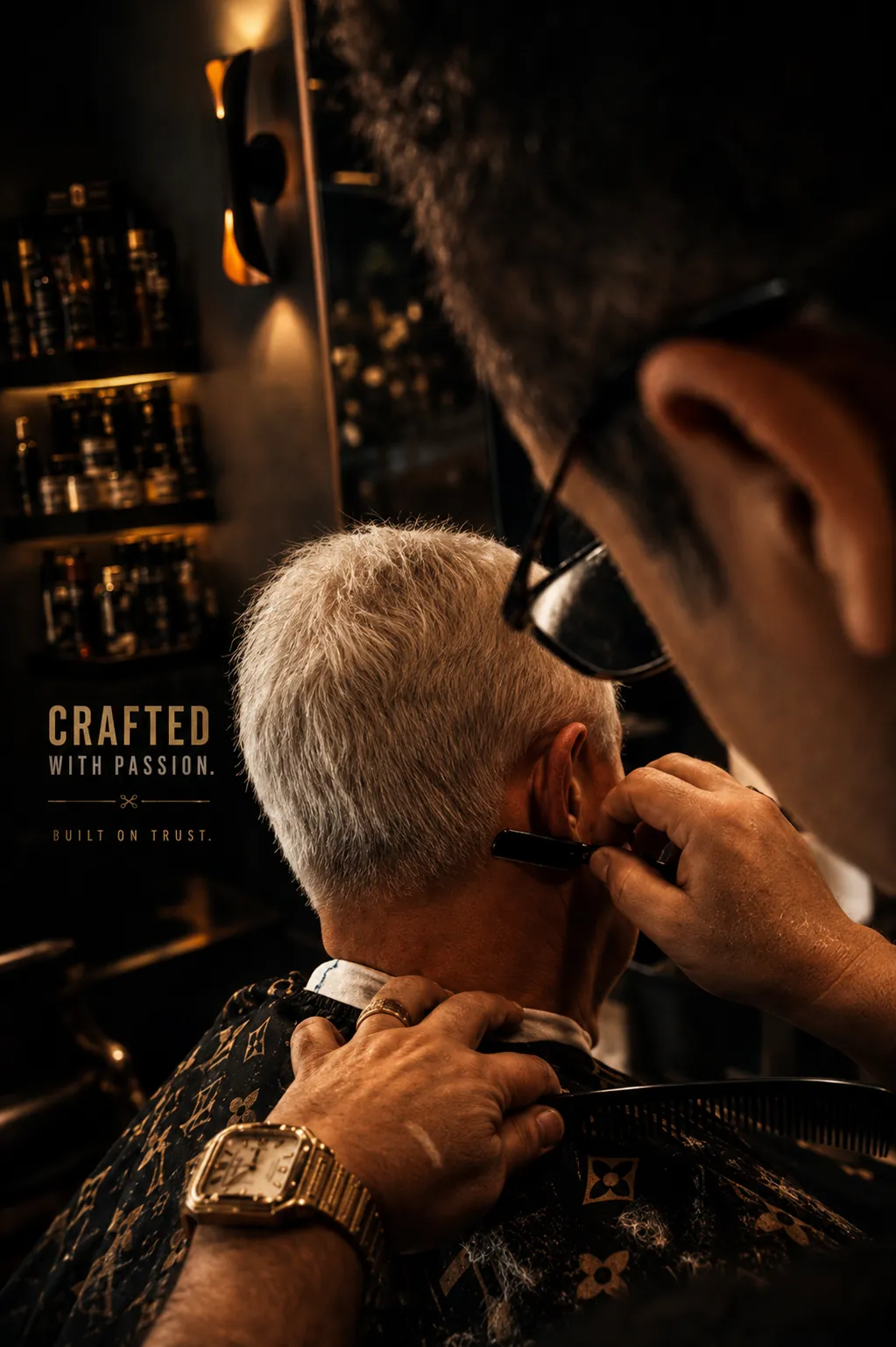 Yad Barbershop team at work